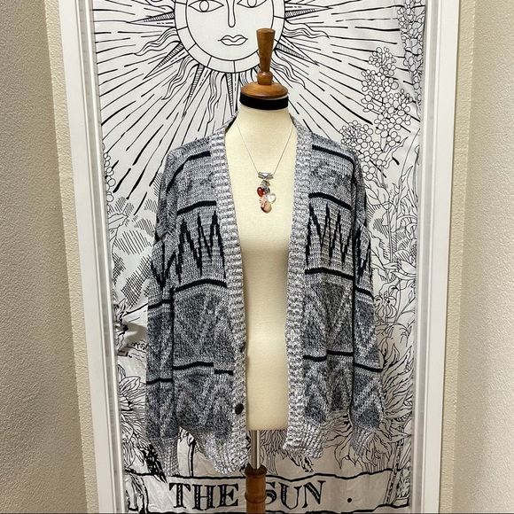 🌈 Gorgeous bohemian Vintage cardigan - Picture 2 of 11